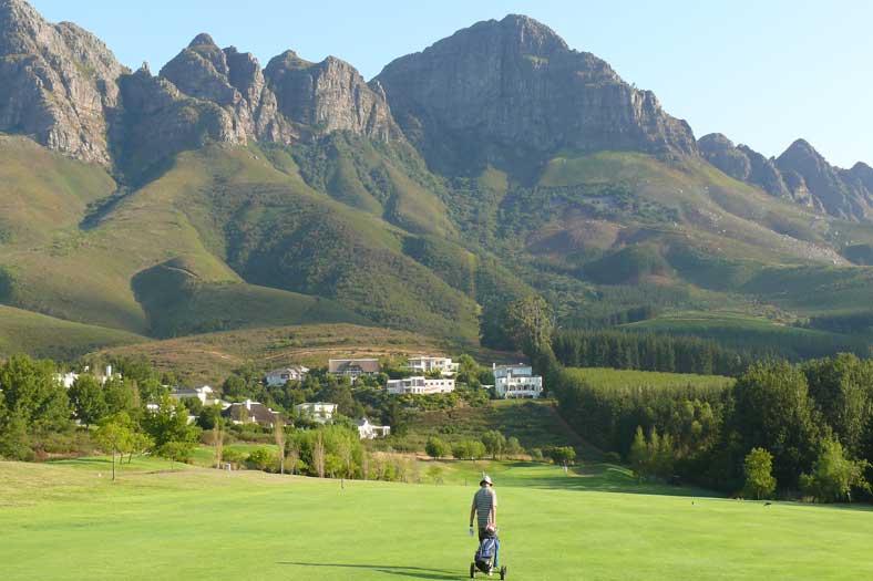 One of the best golf courses in South Africa Erinvale Golf Course